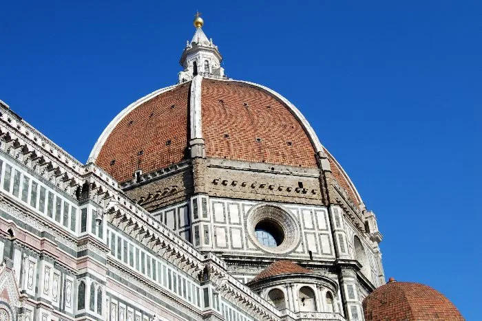 The red roof of the duomo in Florence